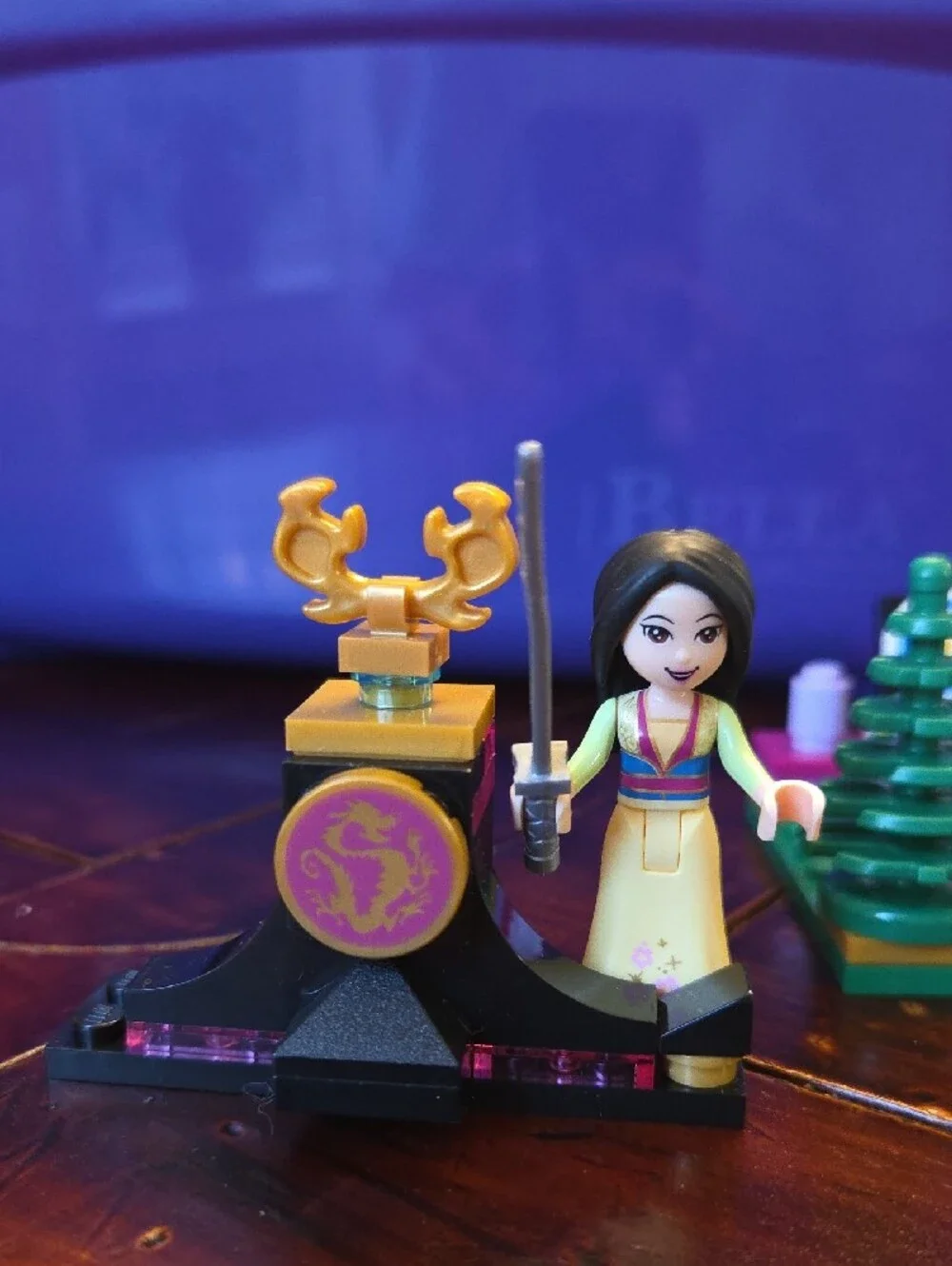 Lego Disney Mulan Minifigure And Training Set
